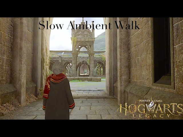 Walking through Hogwarts to The Owlery | Hogwarts Legacy Tour (ambience)