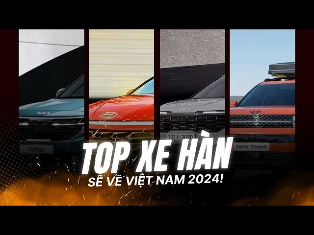 Những mẫu xe Hàn Quốc có thể được ra mắt Việt Nam trong năm 2024.