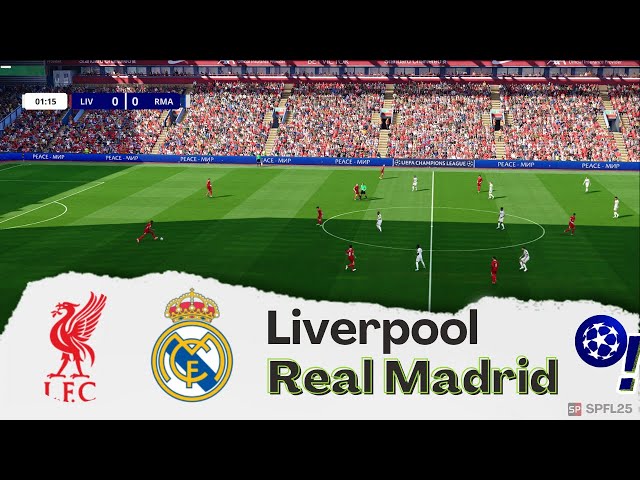 Liverpool vs Real Madrid | Champions League 24/25 Match Highlights