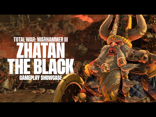 Total War: WARHAMMER III - Zhatan Gameplay Showcase