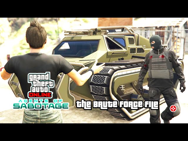 GTA Online: Agents of Sabotage | The Brute Force File (HVY Scarab)