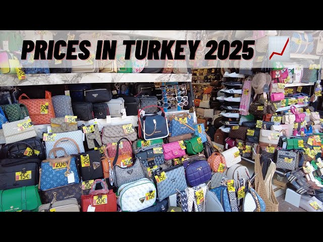 📈 FAKE MARKET PRICES IN TURKEY 2025 🇹🇷 ALANYA MARKET 2025 [FULL TOUR] PRICES FOR TOURIST TURKEY 2025