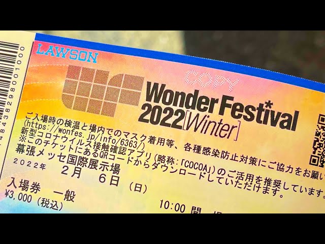 Exploring Wonder Festival 2022: Winter in Tokyo Japan