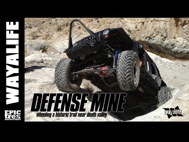 DEFENSE MINE : A Historic Jeep Trail Near Death Valley