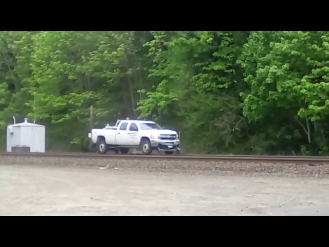 Hi rail pickup truck! May 3, 2019