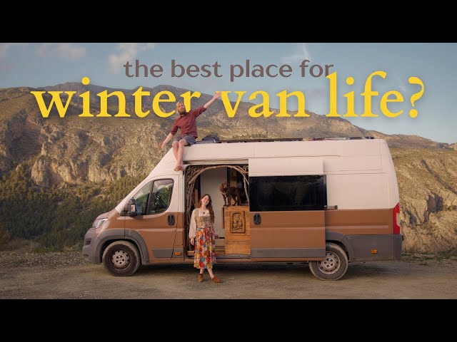 The Best Place for Winter Van Life? | Exploring Turquoise Lakes & Fairytale Waterfalls