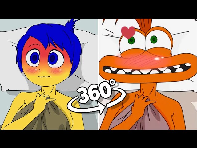 Anxiety and Joy x Fear Part 2 / Inside out 2 Fan Animation 360° VR