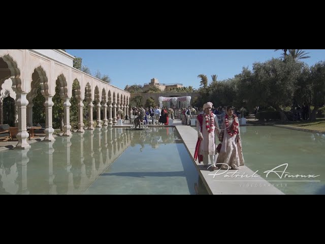 Most beautiful Indian wedding in Palais Namaskar Marrakech