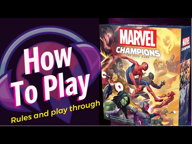 Marvel Champions The Card Game| How to play | Playthrough | Rules | Solo | True Solo | Tutorial