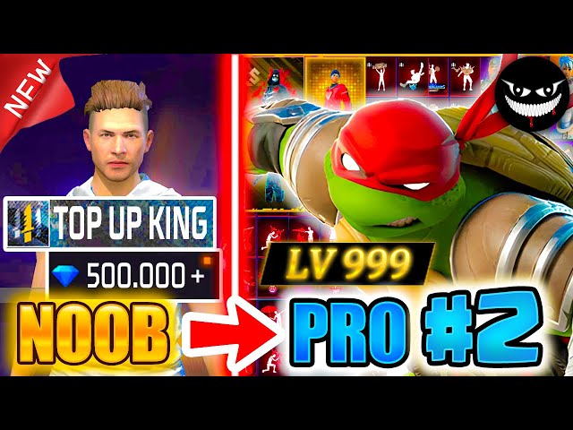 500.000💎DIAMONDS #2🔥*TOP UP KING*😱watch how many skins I got Free Fire