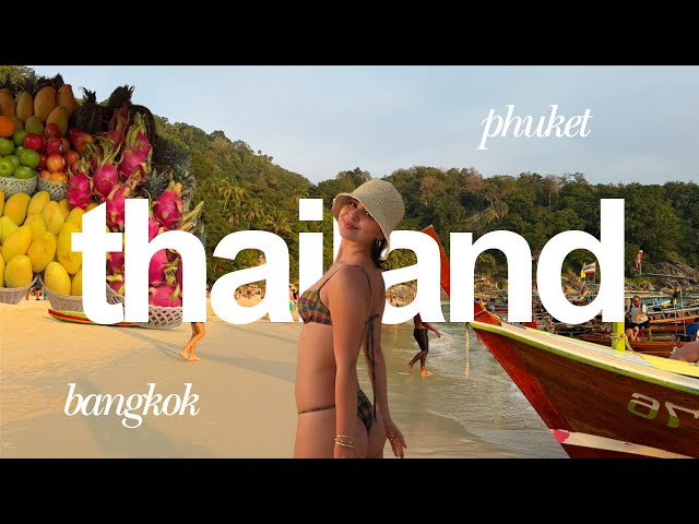 exploring thailand for 2 weeks: bangkok & phuket travel