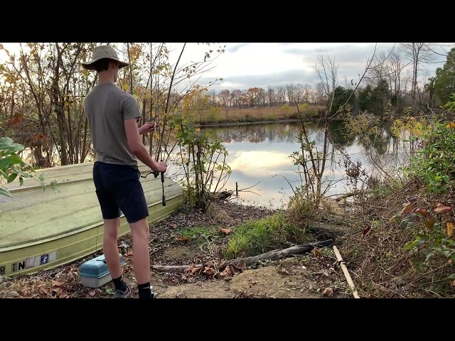 a simple fishing video