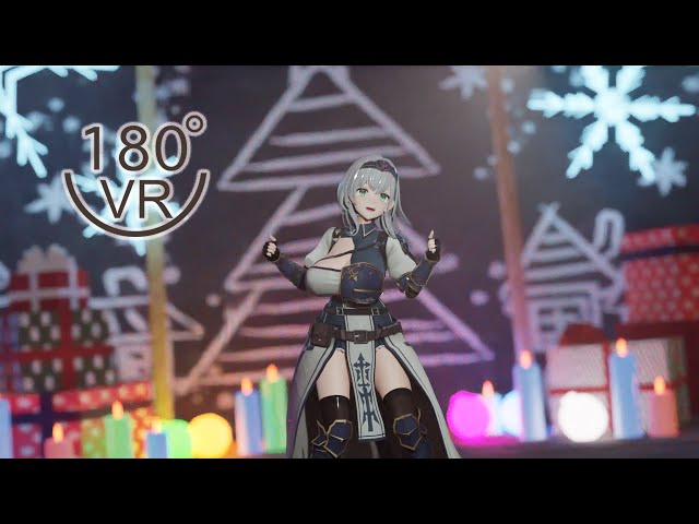 【VR180 Shorts】【Shirogane Noel】Suki! Yuki! Maji Majikku【hololive MMD】