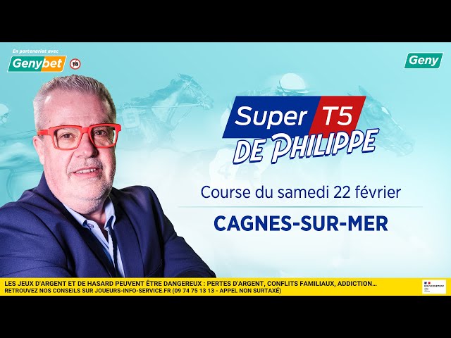 LE PRONO DU SUPER TOP 5 (R1-C4) | 22/02/2025 | A CAGNES-SUR-MER