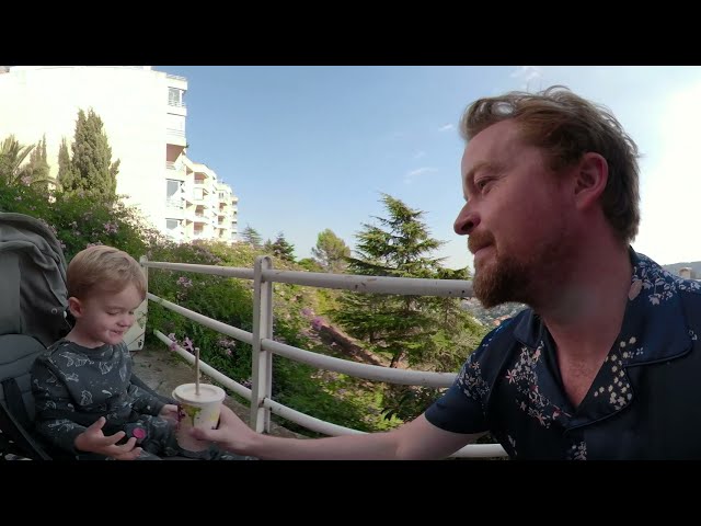 Great views of Barcelona.Father & son 360 travel vlog exploring Barcelona's mountain towns & treks.