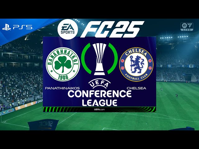 FC 25 Panathinaikos vs Chelsea | Conference League 2024/25 | PS5