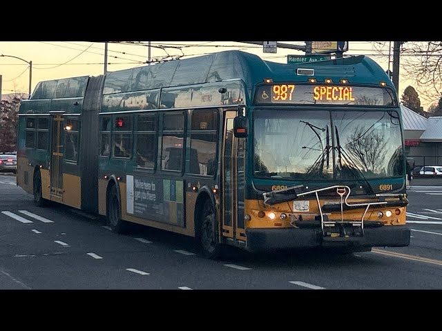 King County Metro Rt 987 (Seward Park Portion)