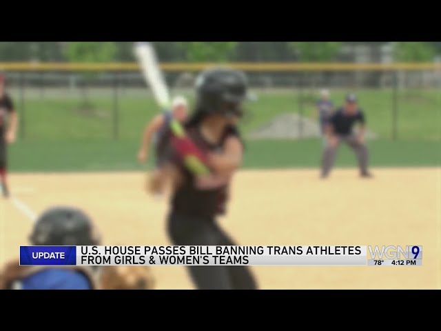 House approves trans athlete ban for girls and women's teams