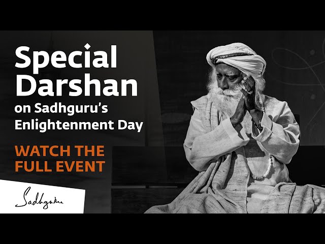 Sadhguru Darshan LIVE | Isha Institute of Inner-sciences | 7:30 AM IST on 24 Sep, 10 PM ET on 23 Sep