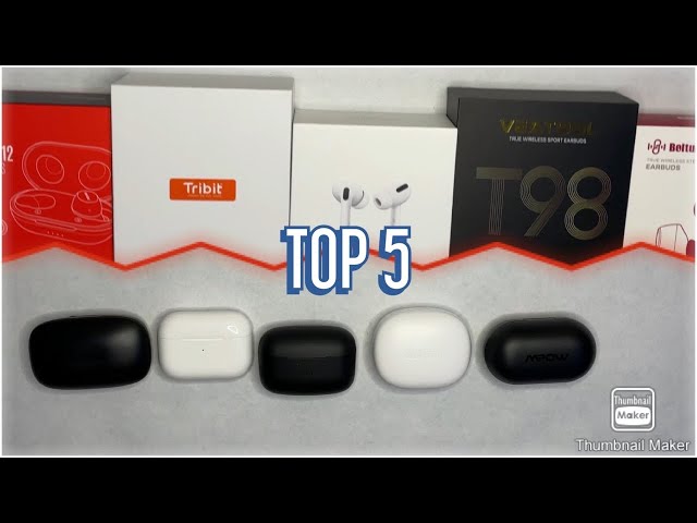 My Top 5 Wireless Earbuds 2021