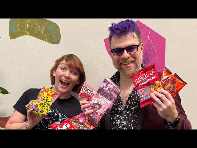 New Valentine's Day Candy w/ Travis McElroy! (Unedited)