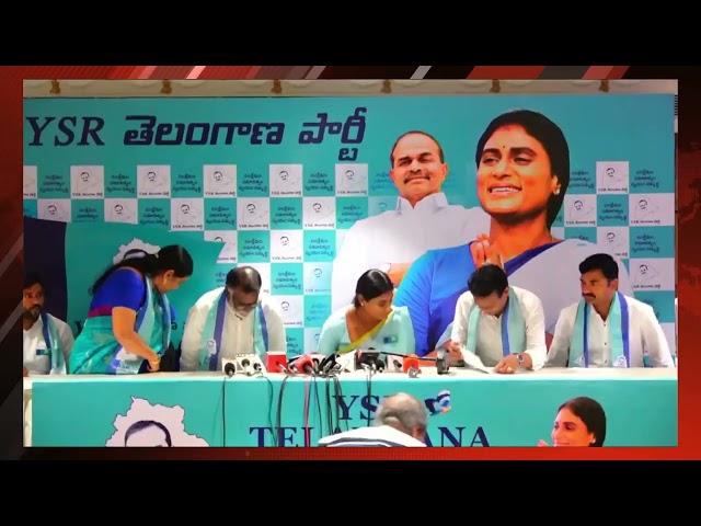 YSRTP President Smt Y S Sharmila Garu Key Press Meet From Delhi    YSR Telangana Party