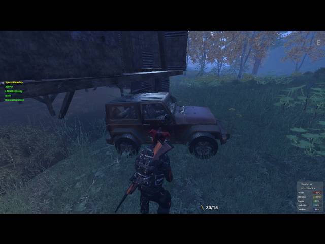 The Jeep almost went Boom Boom - H1Z1 Raiding