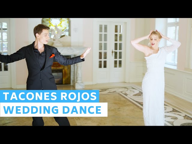 Sebastián Yatra - Tacones Rojos | Surprise at the end | Wedding Dance ONLINE