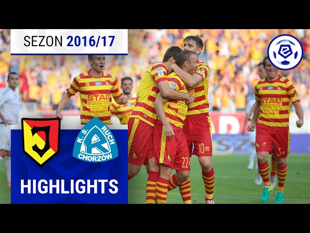 Jagiellonia Białystok - Ruch Chorzów 4:1 | SKRÓT | Ekstraklasa 2016/17 | 2. Kolejka