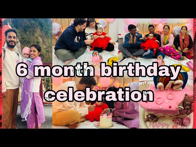 Half year birthday celebration || 6 month celebration || Aakanksha world