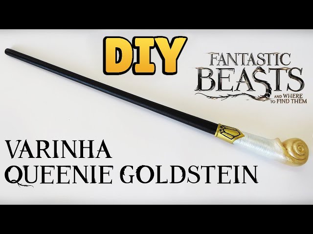 DIY: How to Make QUEENIE GOLDSTEIN WAND - Fantastic Beasts and Where to Find Them Tutorial