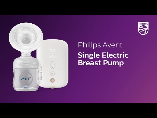 Philips Avent Single Electric Breast Pump SCF396/11 Product Overview