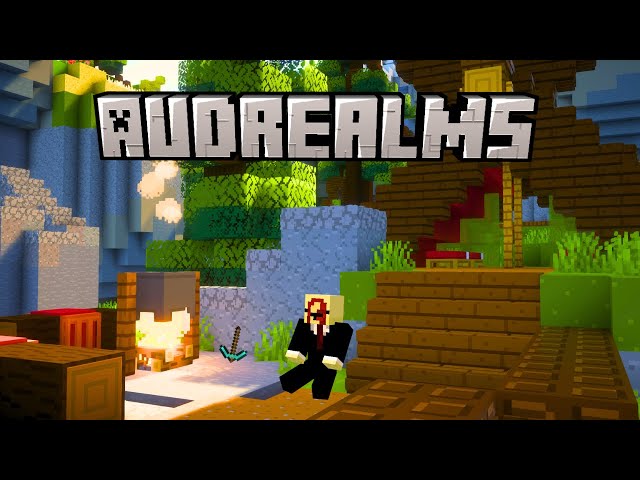 New Server Launch Day! Come Play! AudRealms MC Server | !Discord !YT !audmerch