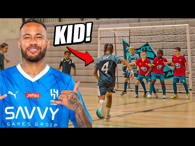 I Entered Kid Neymar Into A PRO Futsal Tournament