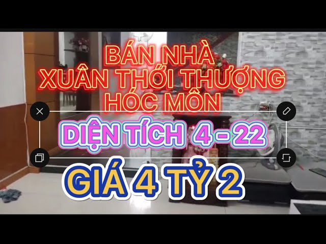 Bán nhà xuân thới thượng sổ hồng riêng hóc môn