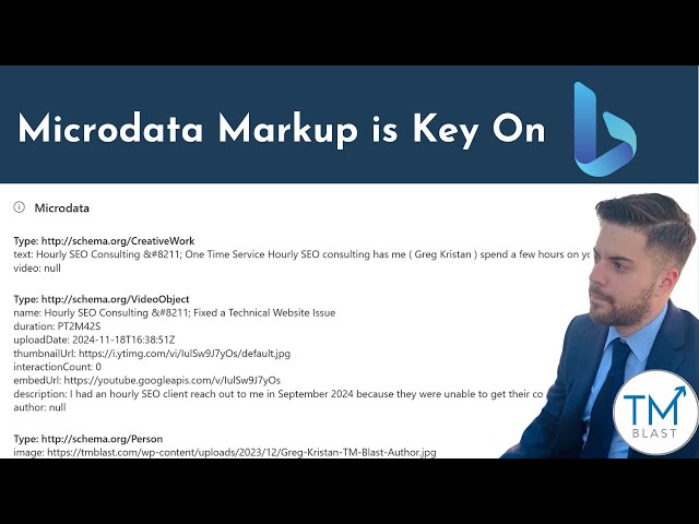 Bing SEO Tip: Microdata is Important for Better Keyword Rankings