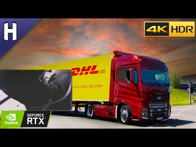 【4K】⁶⁰🄵🄿🅂 Ford F-MAX 500HP | Euro Truck Simulator 2 | G29 | London to München