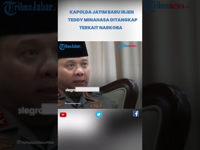 Ahmad Sahroni Kabarkan Kapolda Jatim Baru Irjen Teddy Minahasa Ditangkap Terkait Narkoba