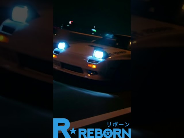 【REBORN × TOTAL 7】Let's enjoy driving like Initial D in Japan ! #fd3s #rx7 #initiald #mazda #gtr