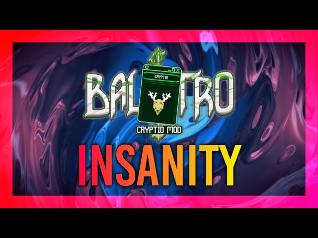 SCORE INSANITY 🤯 - CRYPTID Mod Install Guide | Balatro Modded Tutorial