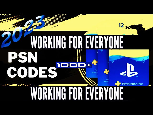 PSN - Psn C0DES - How To Get Psn C0DES 2023 *EASY HOW*