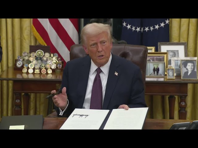 President Trump orders all federal DEI staff be put on leave