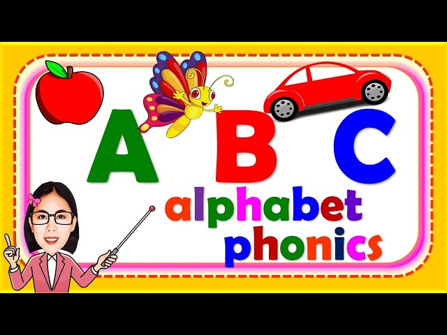 Teacher Aya's ABC lessons compilation | Learn the ABC alphabet | Phonics | ABC flashcard