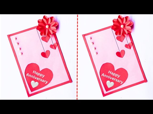 Anniversary Card Ideas | Handmade Greeting Cards | Valentine's Day Card |  Love ❤️ Card Ideas |