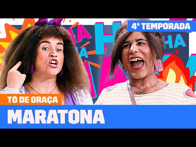 MARATONE a QUARTA TEMPORADA de TÔ DE GRAÇA! | Tô De Graça | Humor Multishow