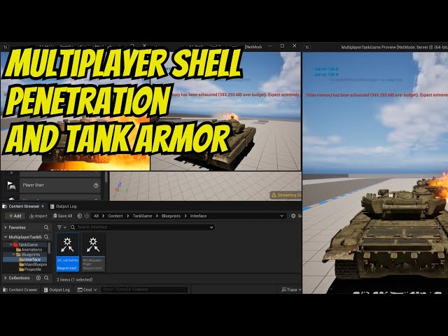 Multiplayer Tank Game Tutorial  (17-Shell Penetration and Tank Armor)