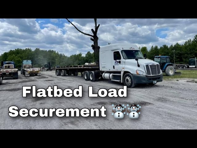 How to Secure Steel Plates Straps and Cross Chains Tennessee Steel Hauler Cofield NC #flatbed #cds