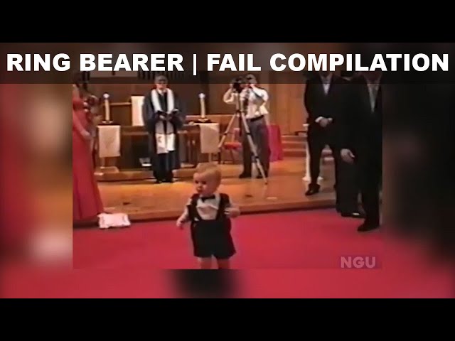 Ring Bearer | Fail Kids Compilation | Wedding