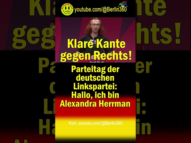 #Linke #Bundesparteitag #LinkeBPT #gerechtesMorgen #Inklusion #Menschenrechte #DieLinke #SED #PDS