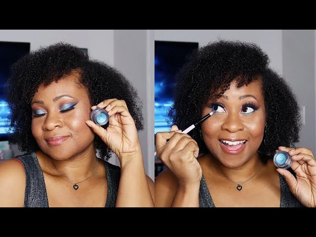 Blue & Brown Smokey Eye | Winter Makeup Looks | fmg Glimmer